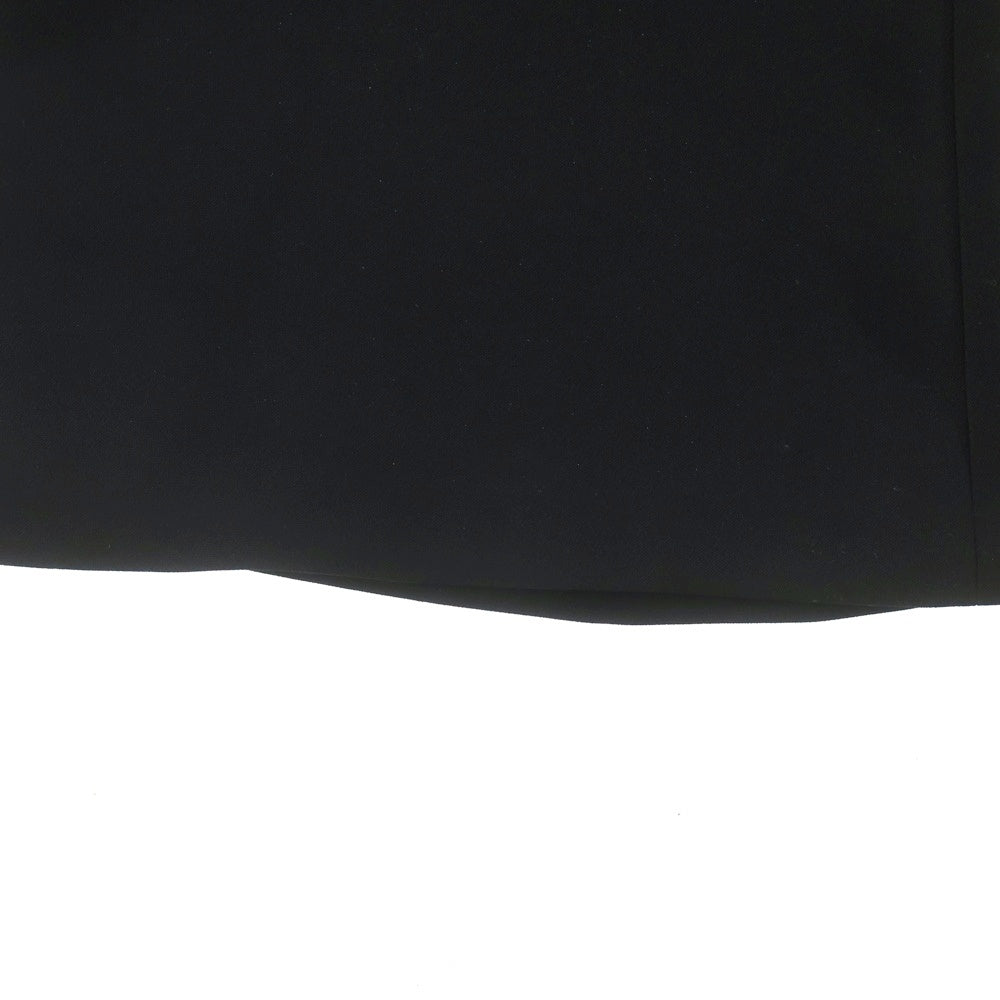 DSQUARED2(ディースクエアード) サイドロゴストーンデザイン バックジップ フレアスラックスパンツ ブラック S72KA1237 レディース