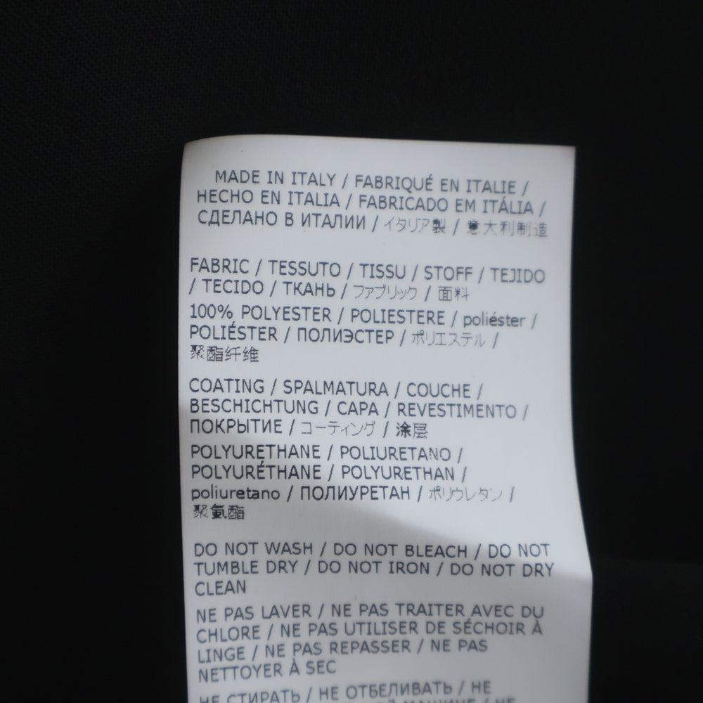 DSQUARED2(ディースクエアード) サイドロゴストーンデザイン バックジップ フレアスラックスパンツ ブラック S72KA1237 レディース