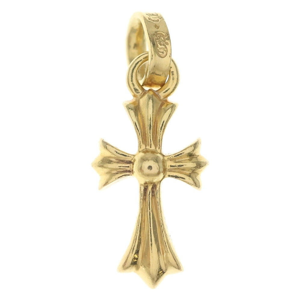 CHROME HEARTS(クロムハーツ) 22K CRS BBYFAT ベイビーファットクロス ペンダントトップ ゴールド BCA037
