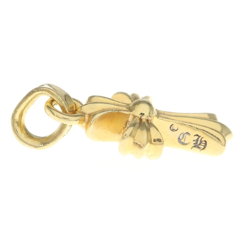 CHROME HEARTS(クロムハーツ) 22K CRS BBYFAT ベイビーファットクロス ペンダントトップ ゴールド BCA037