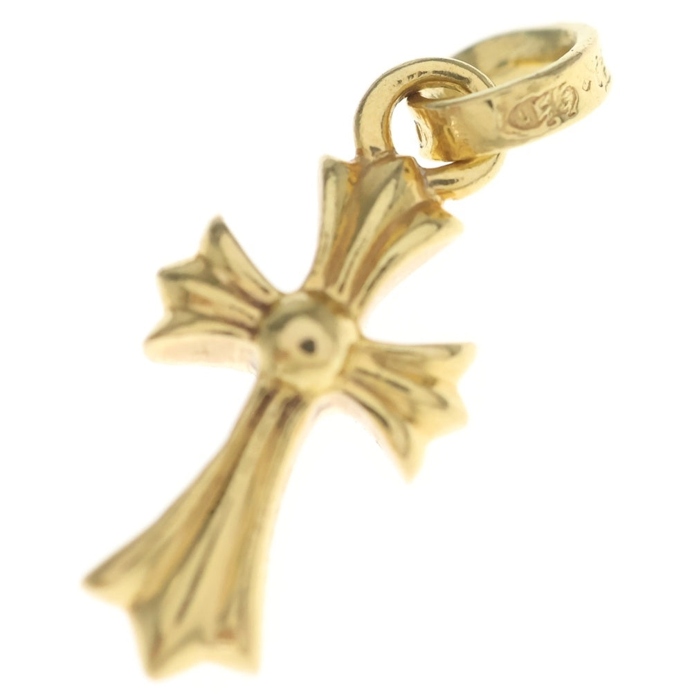 CHROME HEARTS(クロムハーツ) 22K CRS BBYFAT ベイビーファットクロス ペンダントトップ ゴールド BCA037