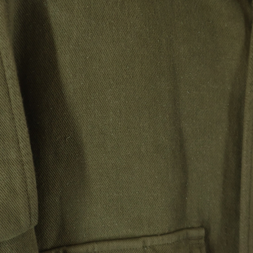 doublet(ダブレット) 22SS SILK TWILL MILITARY BLOUSON シルクツイル ミリタリーブルゾン ジャケット カーキ 22SS15BL134
