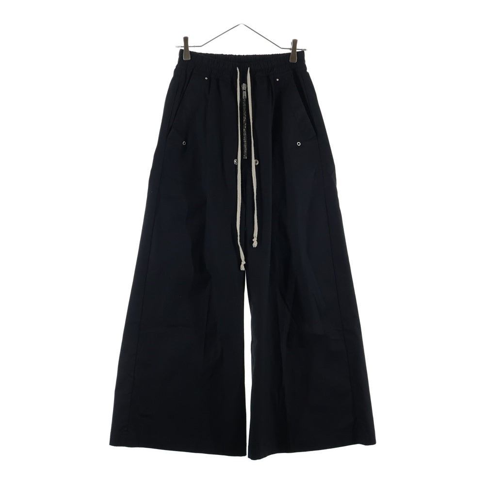 Rick Owens(リックオウエンス) 24AW WIDE BELA PANTS センタージップ ワイドベラパンツ ブラック RU02D6366-TE