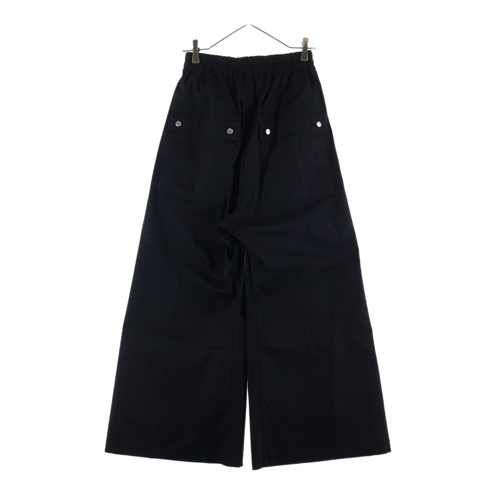 Rick Owens(リックオウエンス) 24AW WIDE BELA PANTS センタージップ ワイドベラパンツ ブラック RU02D6366-TE