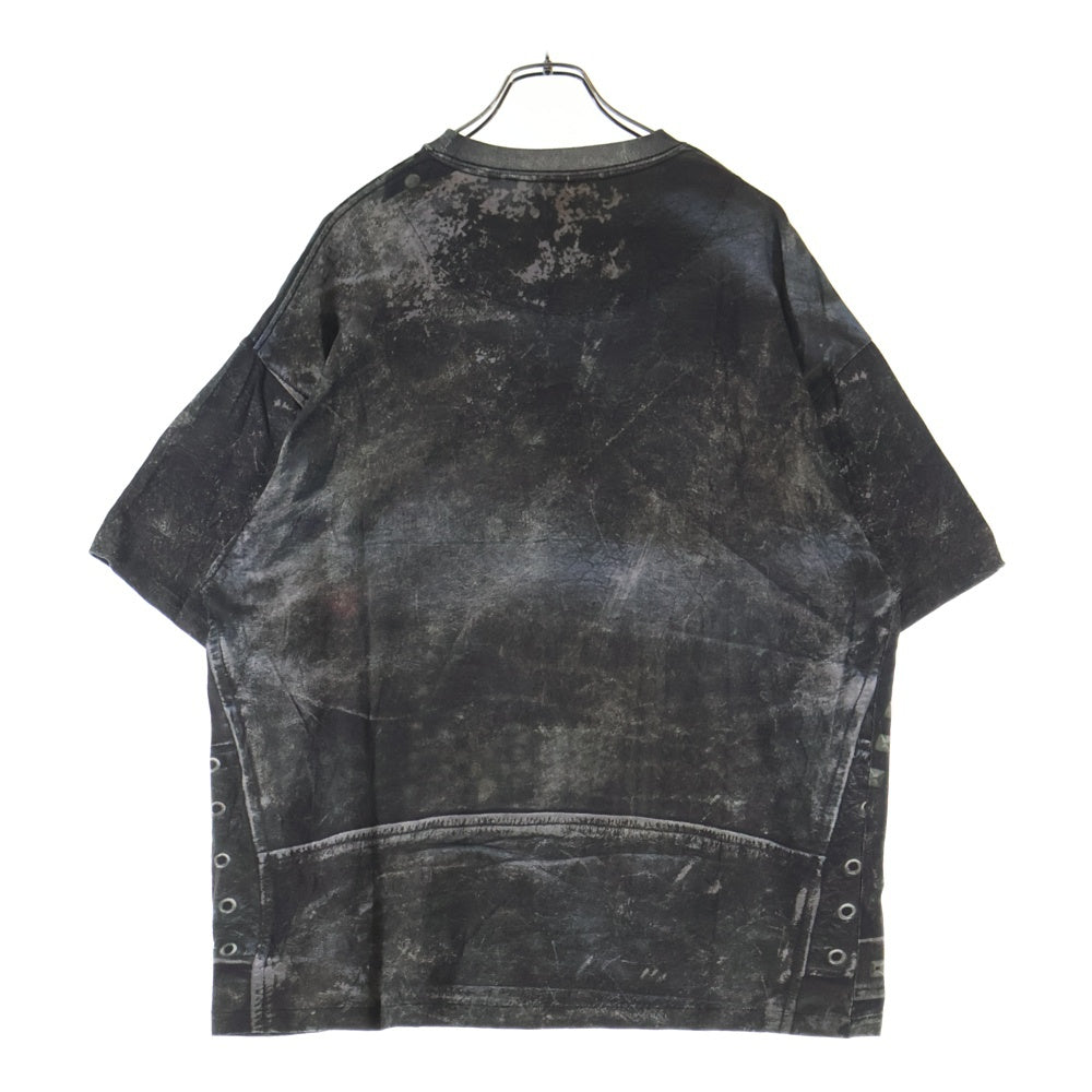 KAMIYA(カミヤ) TROMPE L'?IL PRINT T-SHIRT トロンプルイユ プリント クルーネック 半袖Tシャツ カットソー マルチカラー G14TS028