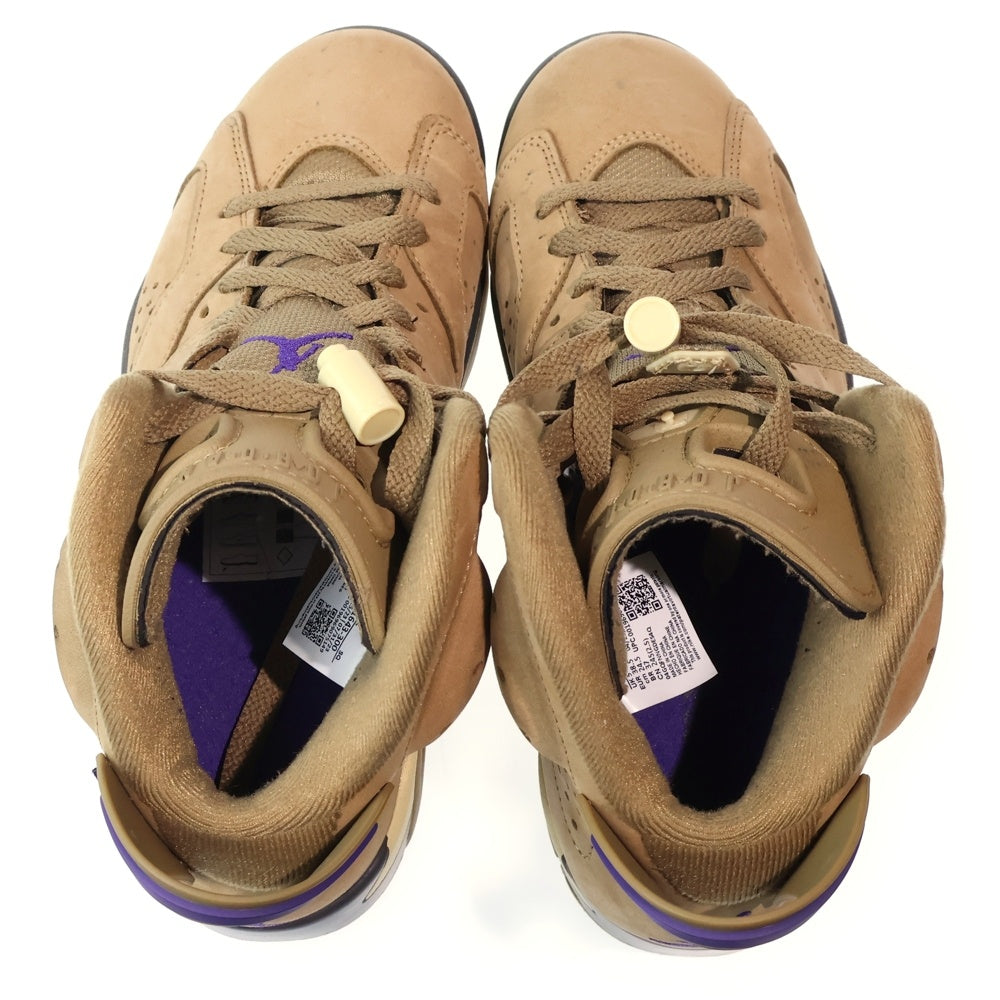 NIKE(ナイキ) WMNS AIR JORDAN 6 RETRO GORE-TEX BROWN KELP エア ジョーダン 6 レトロ ゴアテックス ケルプ ブラウン ハイカットスニーカー レディース FD1643-300