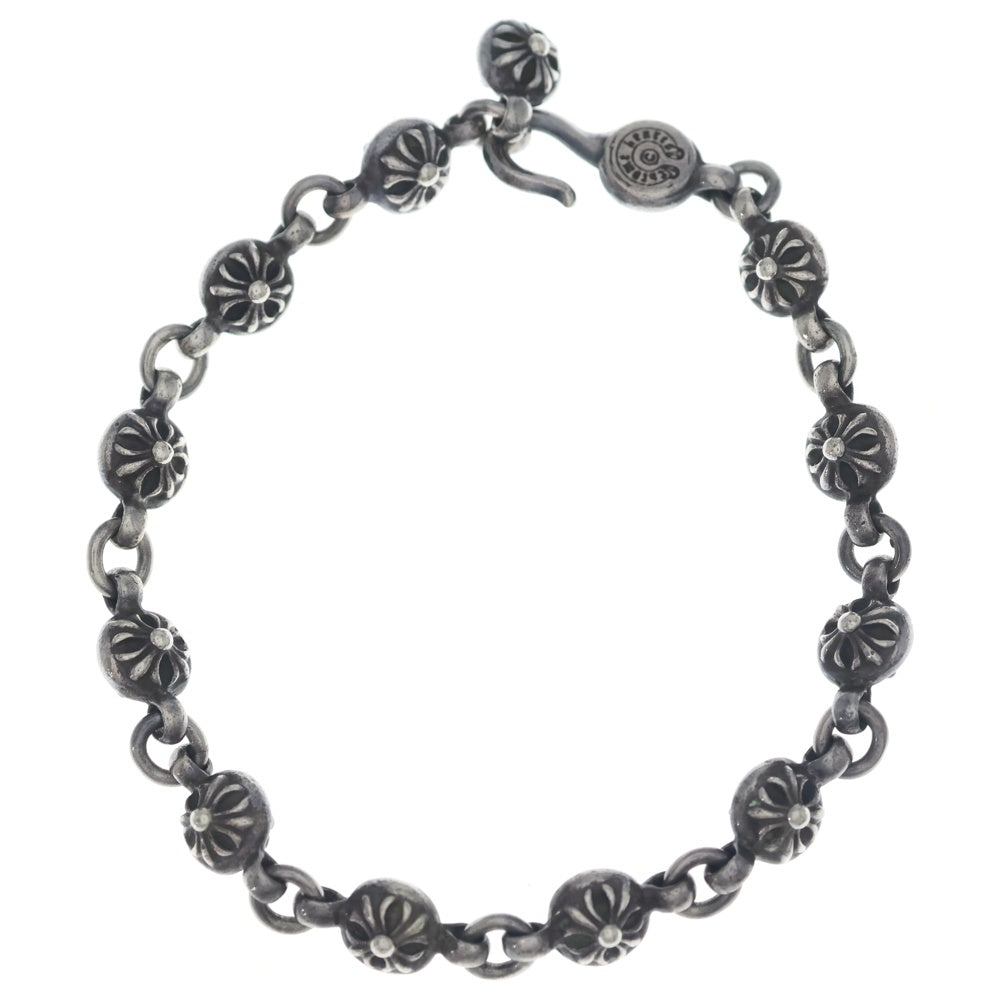 CHROME HEARTS(クロムハーツ) NO1 BALL #1クロスボールブレスレット シルバー BCA172
