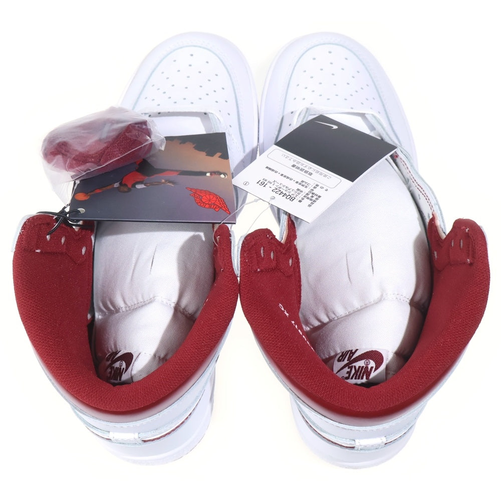 NIKE(ナイキ) AIR JORDAN 1 HIGH 85 METALLIC BURGUND エアジョーダン1メタリックバーガンディ ハイカットスニーカー US10.5/28.5cm BQ4422-161