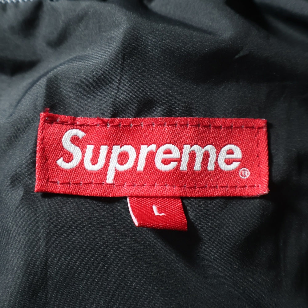 SUPREME(シュプリーム) 19AW Iridescent Puffy Jacket イリディセント パフィー ダウンジャケット グレー