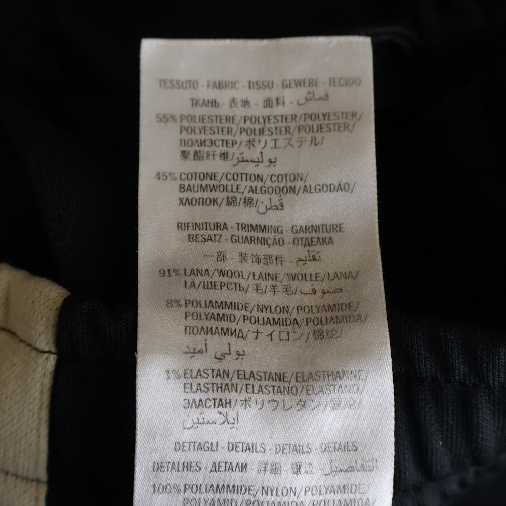 GUCCI(グッチ) サイドライン ウエストゴム ドローコード テクニカルジャージ トラックパンツ ブラック 474635 X5T39