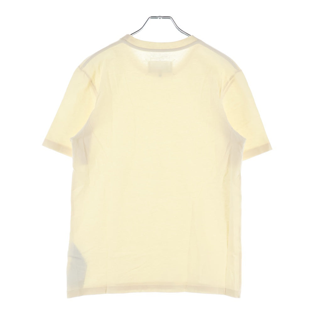 Maison Margiela(メゾンマルジェラ) 23SS 4つタグ オーガニックコットン クルーネック半袖Tシャツカットソー アイボリー S50GC0687 S23973