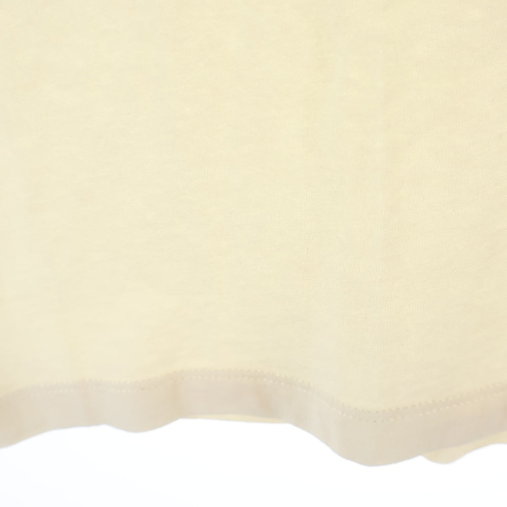 Maison Margiela(メゾンマルジェラ) 23SS 4つタグ オーガニックコットン クルーネック半袖Tシャツカットソー アイボリー S50GC0687 S23973