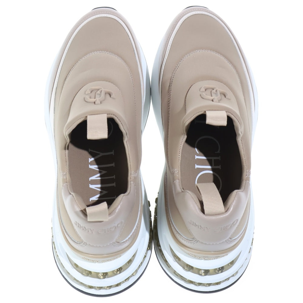 JIMMY CHOO(ジミーチュウ) MEMPHIS/M メンフィス スリッポン ローカットスニーカー ブラウン