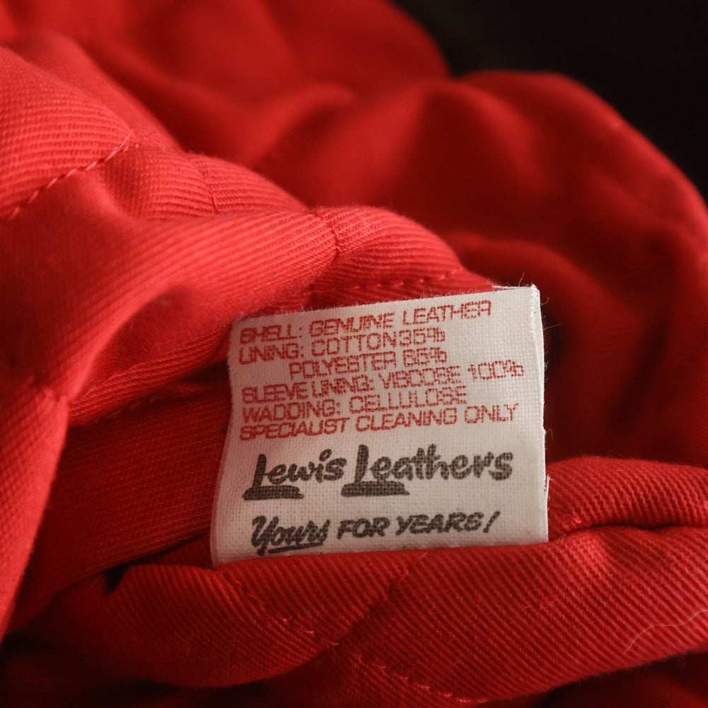 Lewis Leathers(ルイスレザー) 391L LADIES LIGHTNING SHEEP SKIN ライトニング シープスキン ダブルライダースジャケット ブラウン レディース