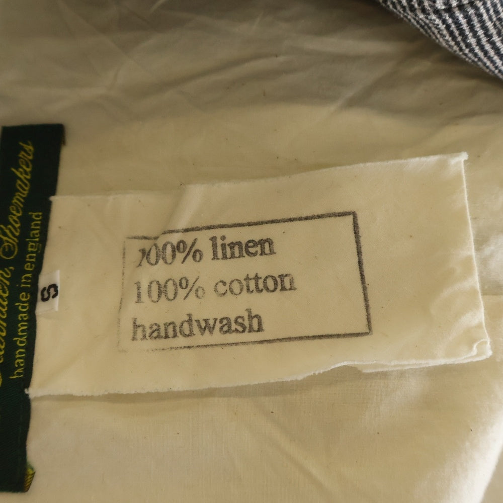 Paul Harnden(ポールハーデン) Mens Blazer ウール ピークドラペル スタンドカラー ノーベント 4B テーラードジャケット ブレザー ブラック