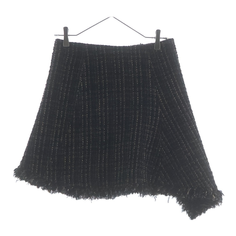 Sacai(サカイ) 24AW Tweed Skirt ツイード カッティング スカート レディース マルチカラー 24-07445