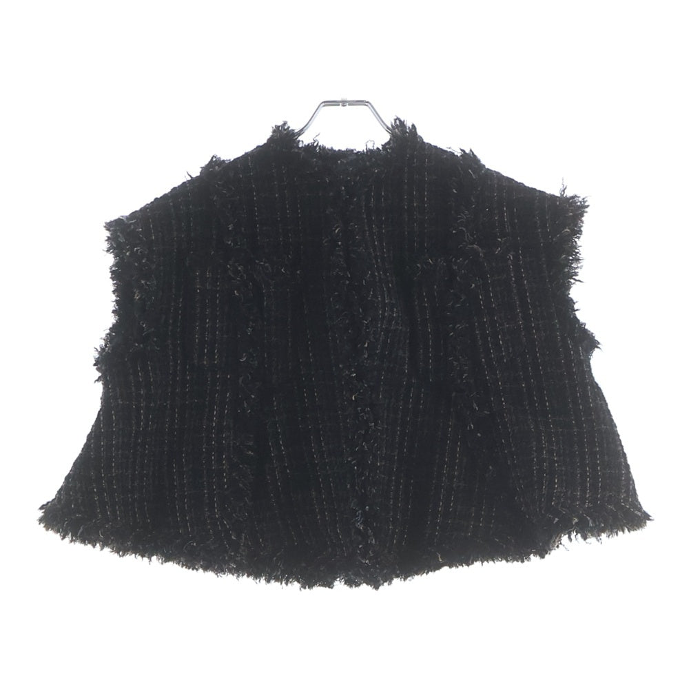 Sacai(サカイ) 24AW Tweed Vest ツイード カッティング ベスト レディース マルチカラー 24-07442
