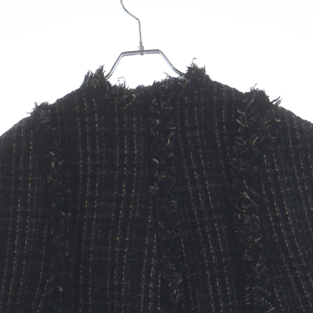Sacai(サカイ) 24AW Tweed Vest ツイード カッティング ベスト レディース マルチカラー 24-07442