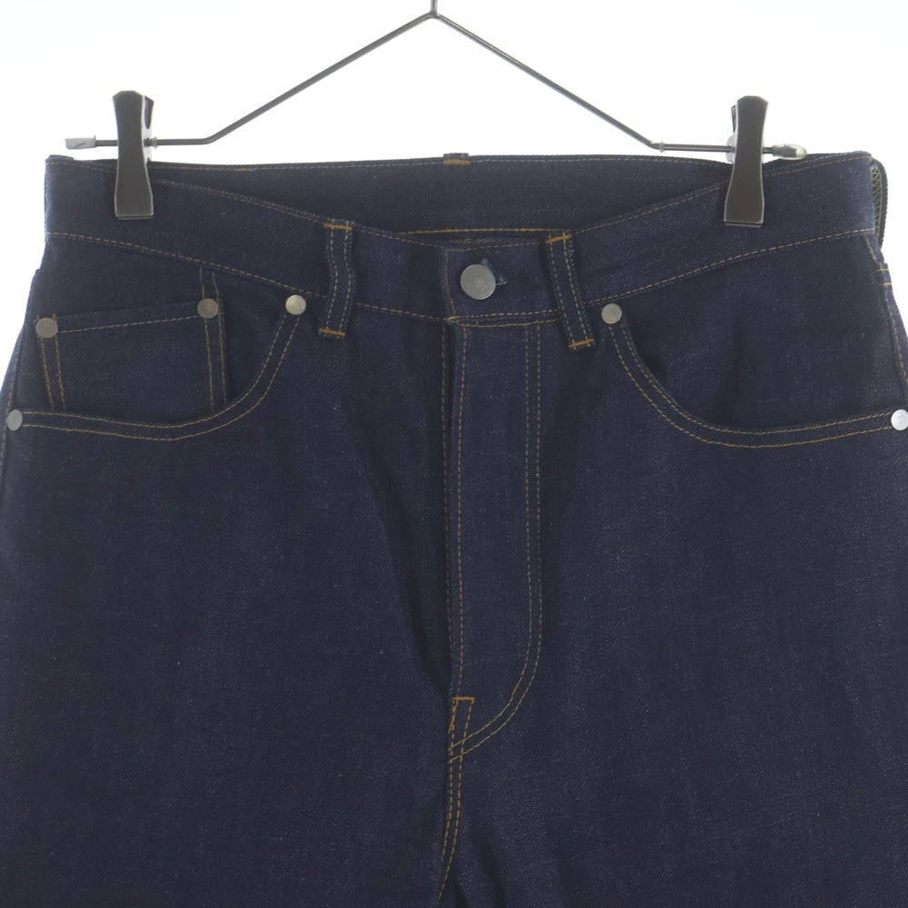 MARKAWARE(マーカウェア) 22SS 5 POKETTO SUTOREETO DENIMU マルチポケット ボタンフライ ストレート デニム パンツ インディゴ A22A-05PT02C
