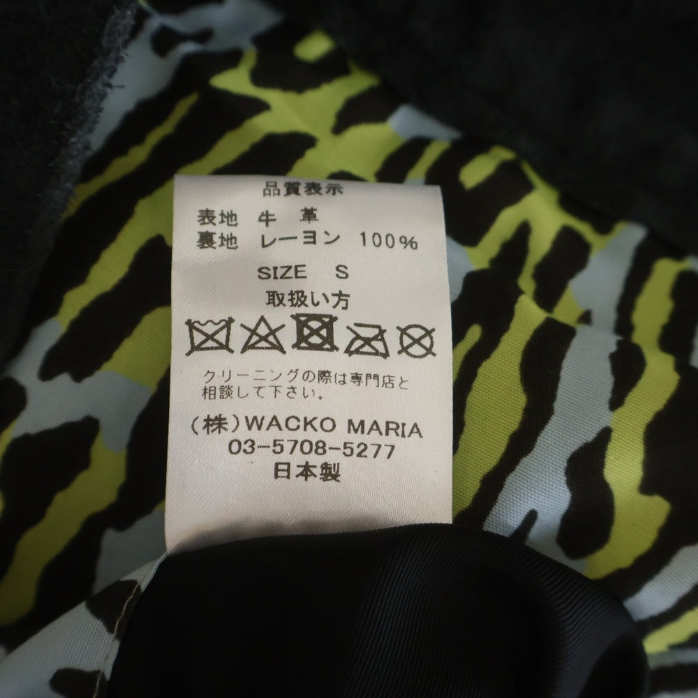 WACKO MARIA(ワコマリア) 26SS J.B. Voice EXCLUSIVE / SUEDE LEATHER TRUCKER JACKET スウェードレザー トラッカージャケット ダークブルー 26SS-WMO-BL04