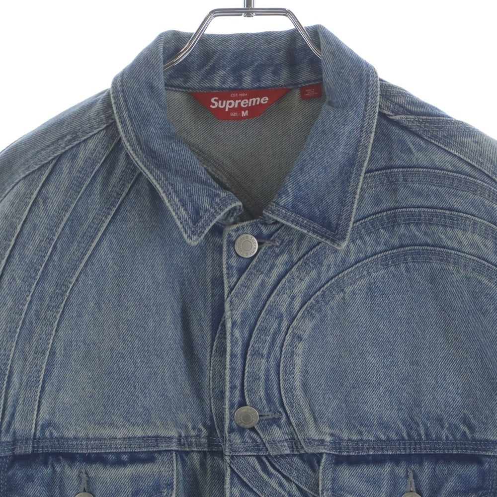 SUPREME(シュプリーム) 24SS S Logo Denim Trucker Jacket Sロゴ