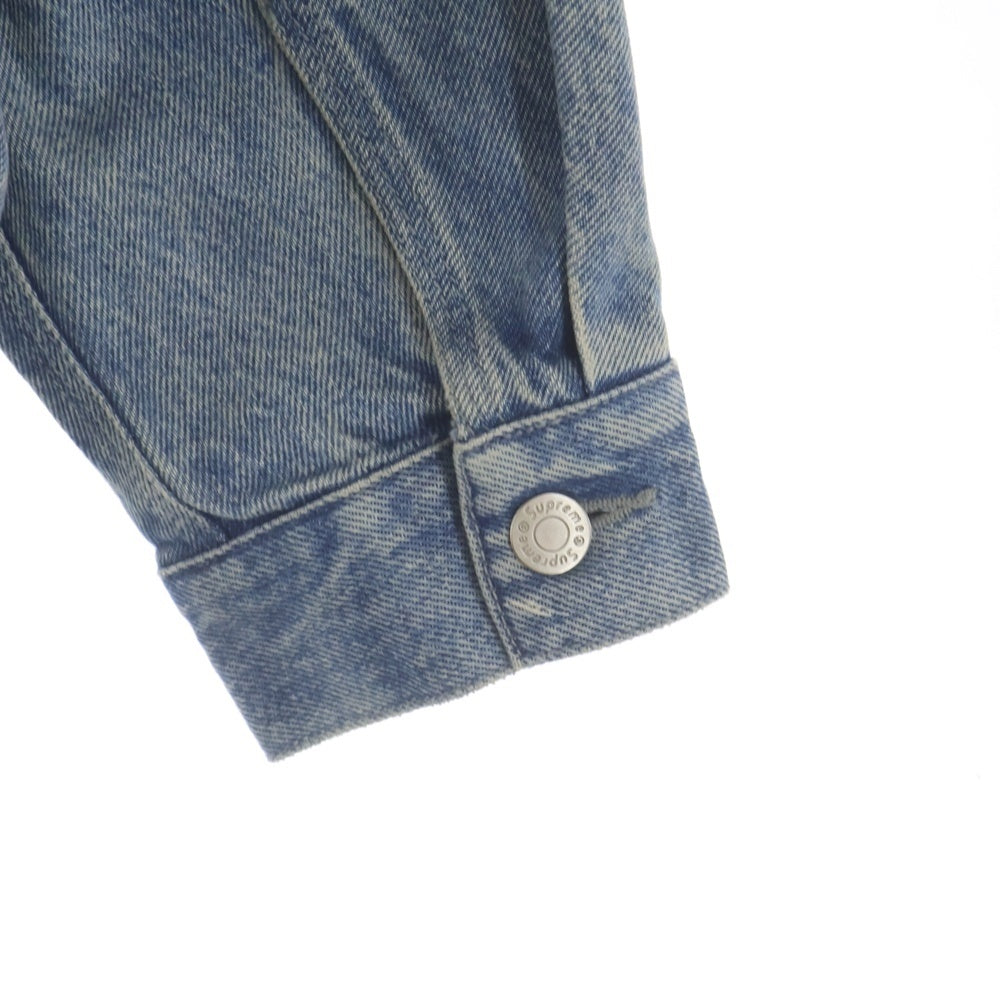 SUPREME シュプリーム 24SS S Logo Denim Trucker Jacket Sロゴ デニム トラッカー ジャケット インディゴ SUPREME(シュプリーム) 24SS S Logo Denim Trucker Jacket Sロゴ