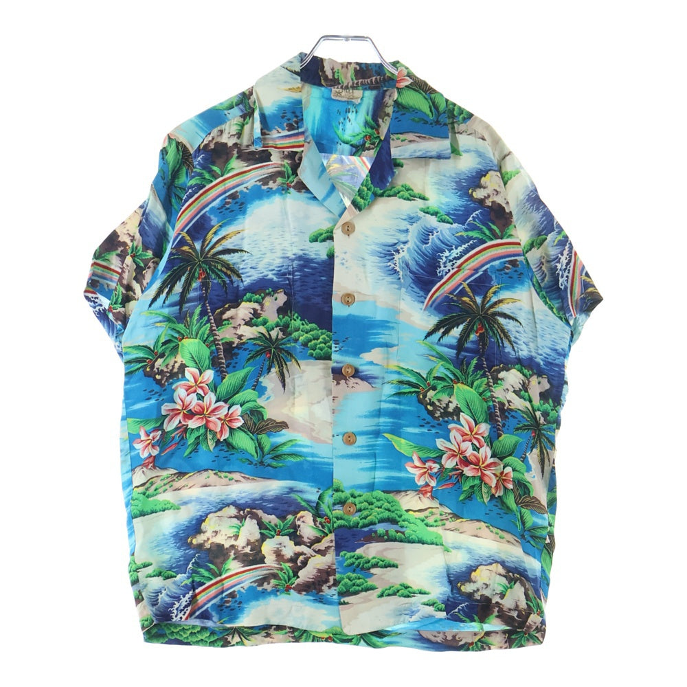 VINTAGE(ヴィンテージ) 50-60S VINTAGE PALI HAWAIIAN STYLE ヴィンテージ パリハワイアンスタイル アロハシャツ ブルー