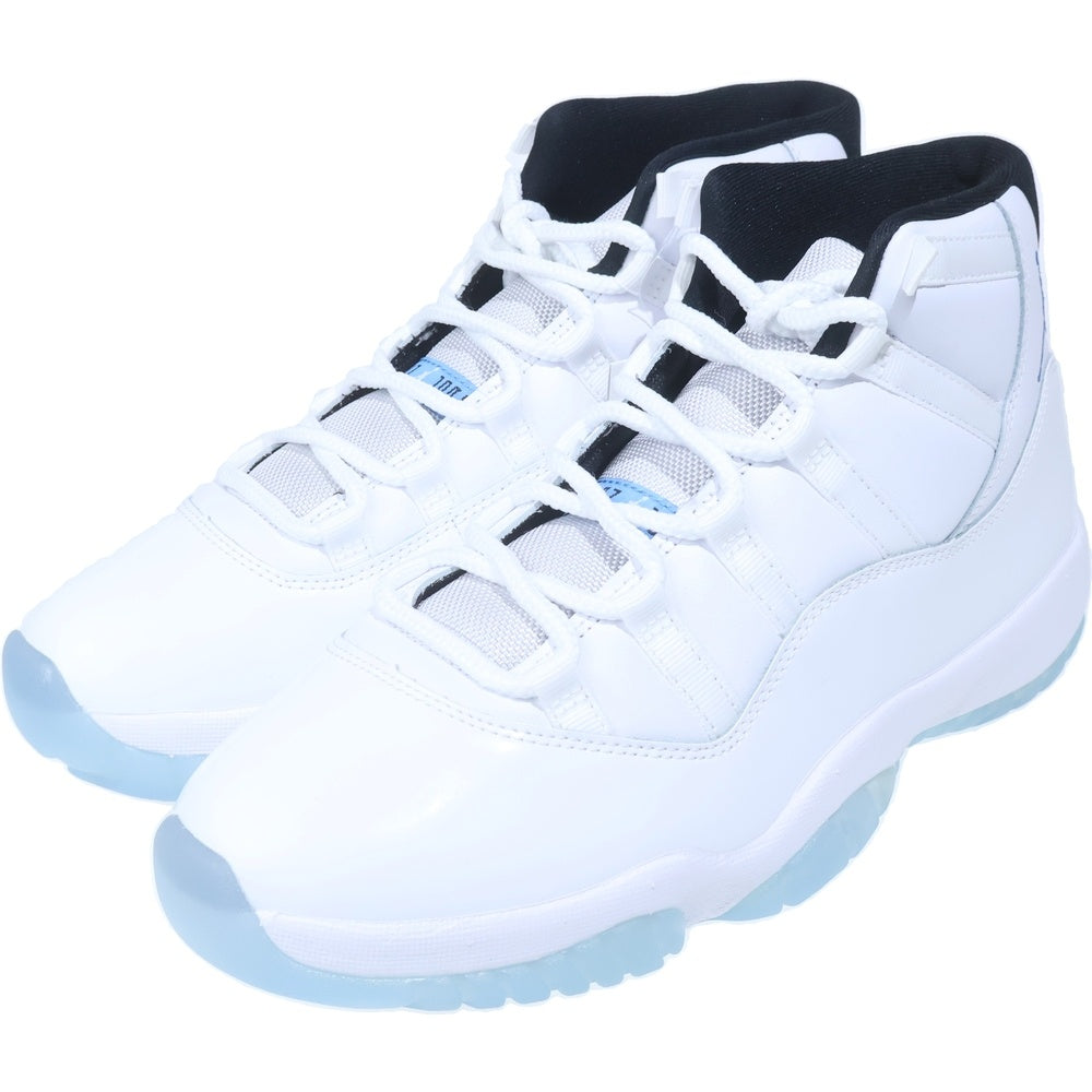 NIKE(ナイキ) AIR JORDAN 11 RETRO エアジョーダン11 レトロ ハイカットスニーカー ホワイト/ブルー US10.5/28.5cm CT8012-104