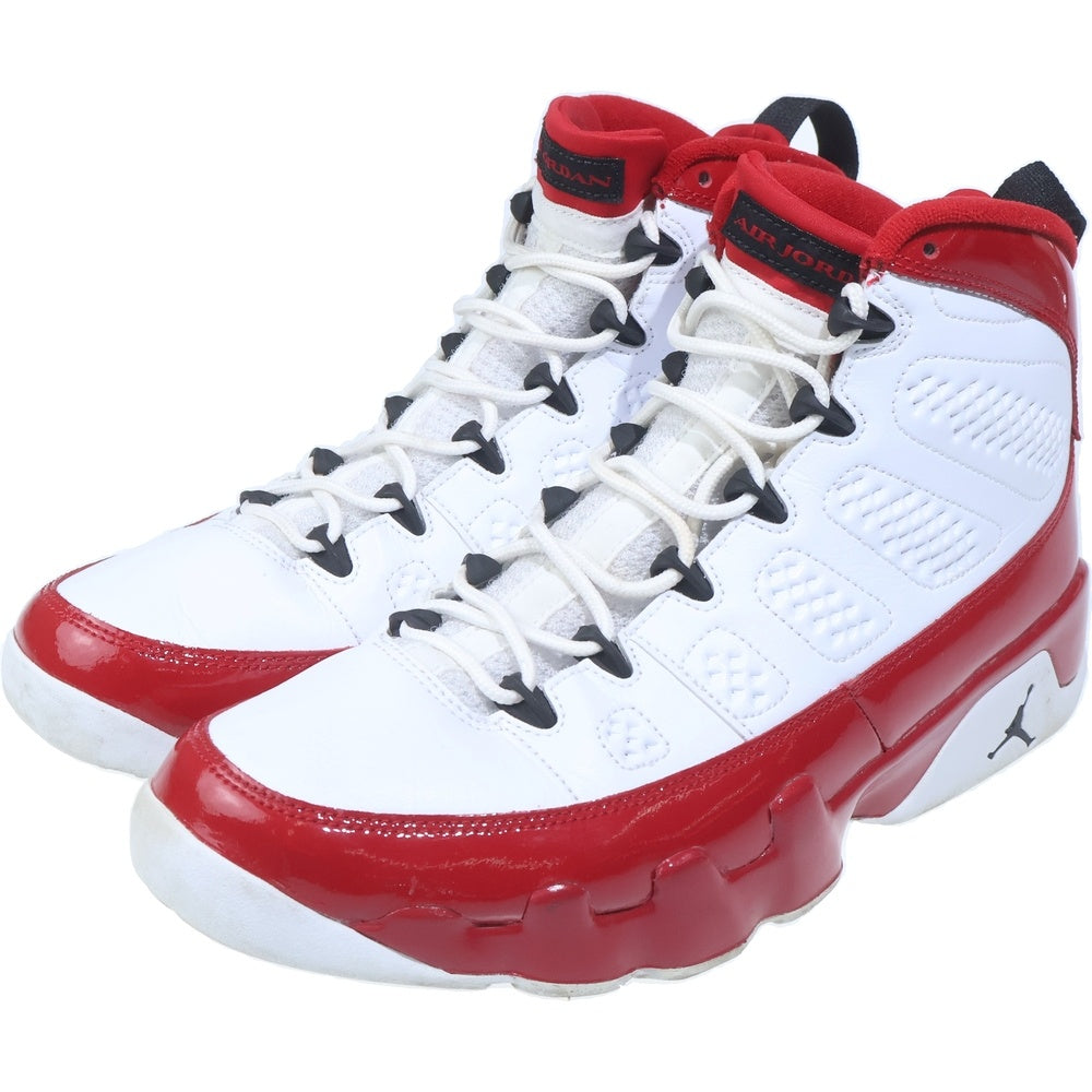 NIKE(ナイキ) AIR JORDAN 9 GYM RED エアジョーダン9 ジムレッド ハイカットスニーカー ホワイト/レッド US10.5/28.5cm 302370-160
