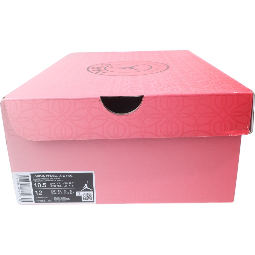 NIKE(ナイキ) ×PSG JORDAN SPIZIKE LOW パリサンジェルマン ジョーダン スパイジーク ローカットスニーカー ホワイト/オレンジ US10.5/28.5cm HF8827-100