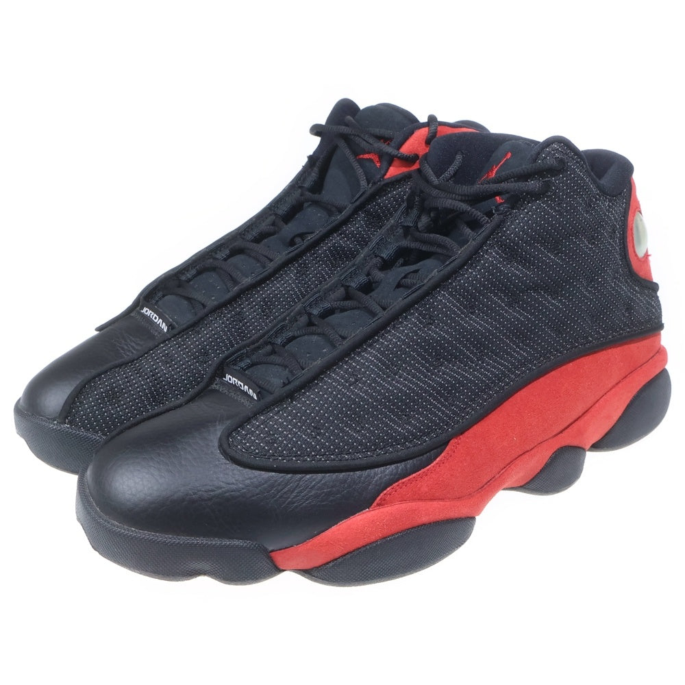 NIKE(ナイキ) AIR JORDAN 13 RETRO BRED エアジョーダン13 レトロ ブレッド ハイカットスニーカー ブラック/レッド US10.5/28.5cm 414571-004