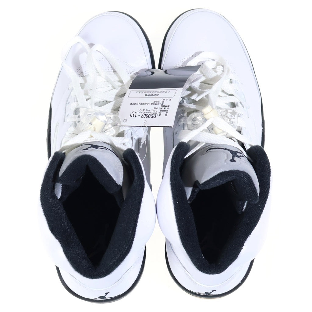NIKE(ナイキ) AIR JORDAN 5 RETRO エアジョーダン5 レトロ ハイカットスニーカー ホワイト US10.5/28.5cm DD0587-110