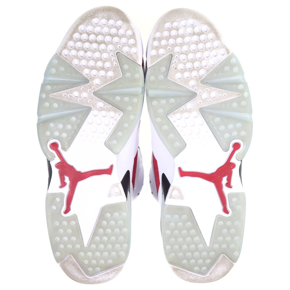 NIKE(ナイキ) AIR JORDAN 6 CARMINE エアジョーダン6 カーマイン ハイカットスニーカー レッド/ホワイト US10.5/28.5cm CT8529-106
