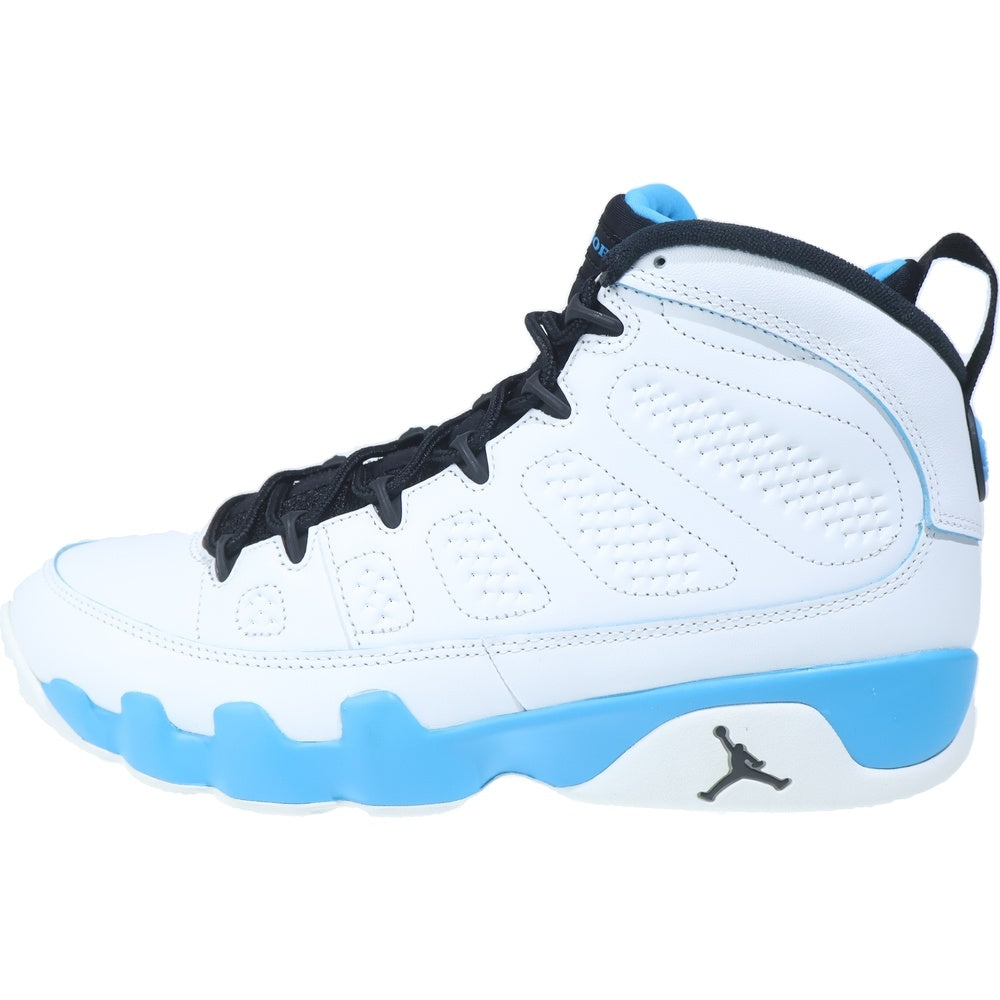 NIKE(ナイキ) AIR JORDAN 9 RETRO POWDER BLUE エアジョーダン9 レトロ パウダーブルー ハイカットスニーカー ホワイト/ブルー US10.5/28.5cm FQ8992-101