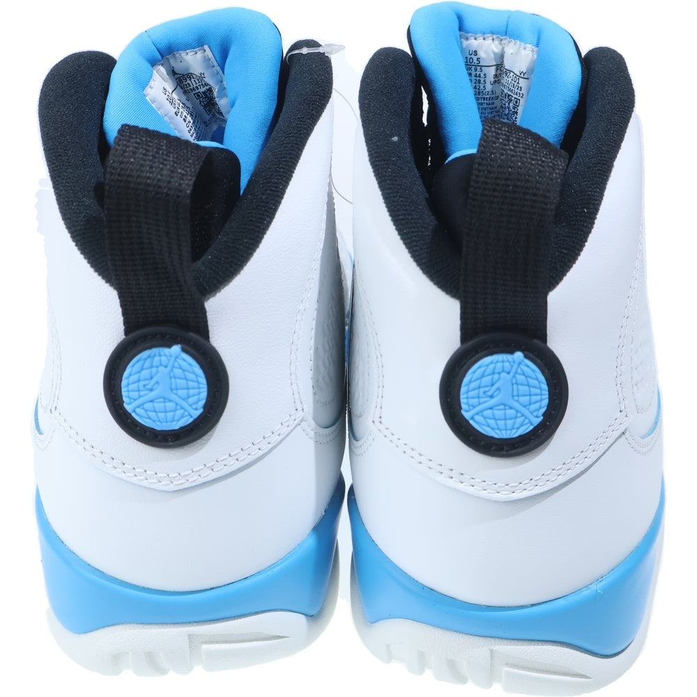 NIKE(ナイキ) AIR JORDAN 9 RETRO POWDER BLUE エアジョーダン9 レトロ パウダーブルー ハイカットスニーカー ホワイト/ブルー US10.5/28.5cm FQ8992-101