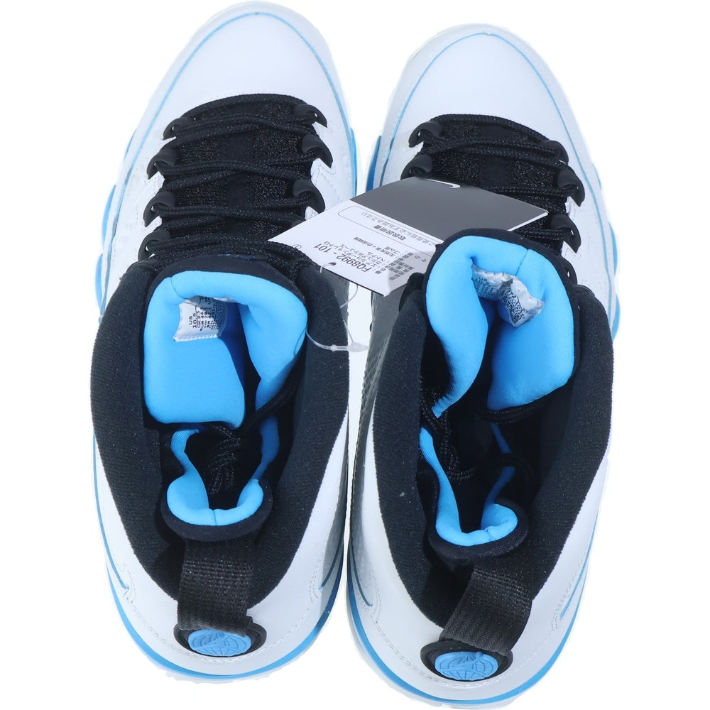 NIKE(ナイキ) AIR JORDAN 9 RETRO POWDER BLUE エアジョーダン9 レトロ パウダーブルー ハイカットスニーカー ホワイト/ブルー US10.5/28.5cm FQ8992-101