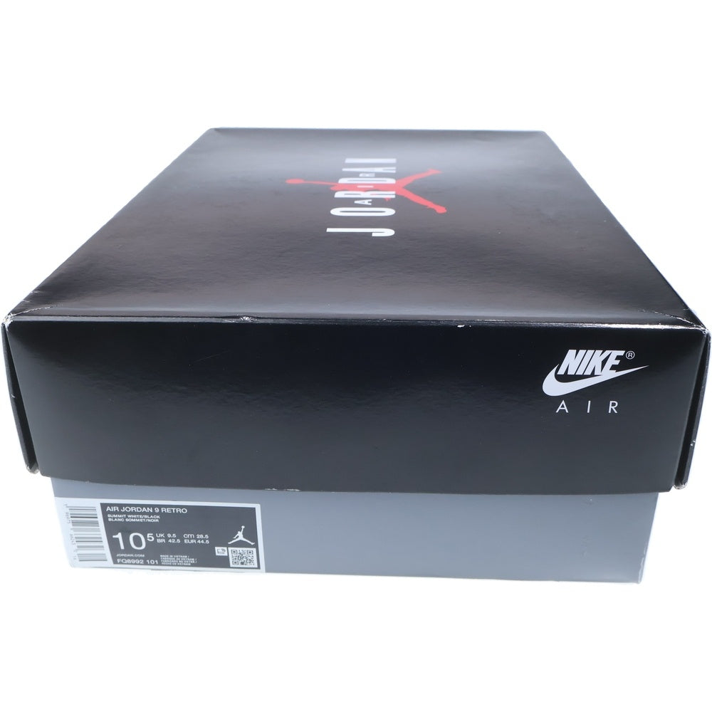 NIKE(ナイキ) AIR JORDAN 9 RETRO POWDER BLUE エアジョーダン9 レトロ パウダーブルー ハイカットスニーカー ホワイト/ブルー US10.5/28.5cm FQ8992-101
