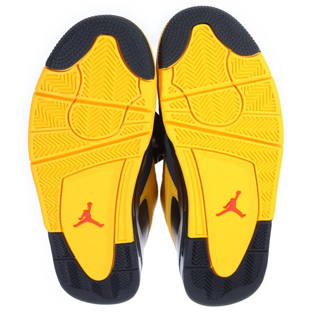 NIKE(ナイキ) AIR JORDAN 4 RM BRUCE LEE エアジョーダン4 ブルースリー ローカットスニーカー イエロー/ブラック US10.5/28.5cm FQ7939-007