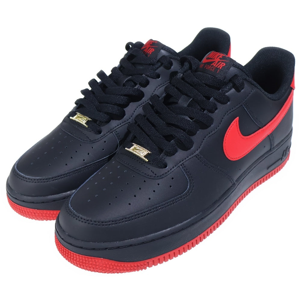 NIKE(ナイキ) AIR FORCE 1 LOW エアフォース 1 ローカットスニーカー ブラック/レッド US10.5/28.5cm FJ4146-002