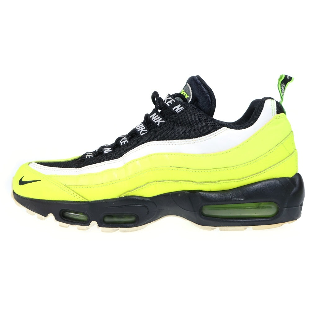 NIKE(ナイキ) AIR MAX 95 REVERSE VOLT エアマックス95 リバースボルト ローカットスニーカー ブラック/イエロー US11/29cm 538416-701