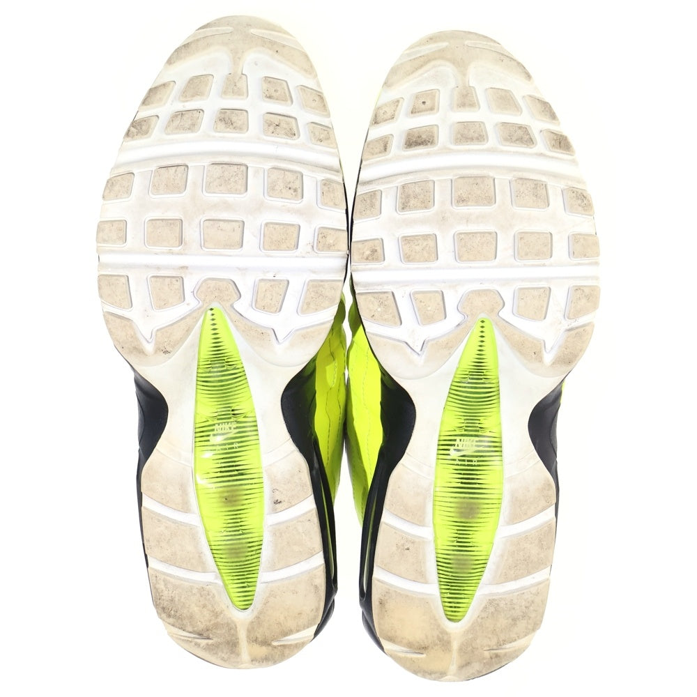 NIKE(ナイキ) AIR MAX 95 REVERSE VOLT エアマックス95 リバースボルト ローカットスニーカー ブラック/イエロー US11/29cm 538416-701