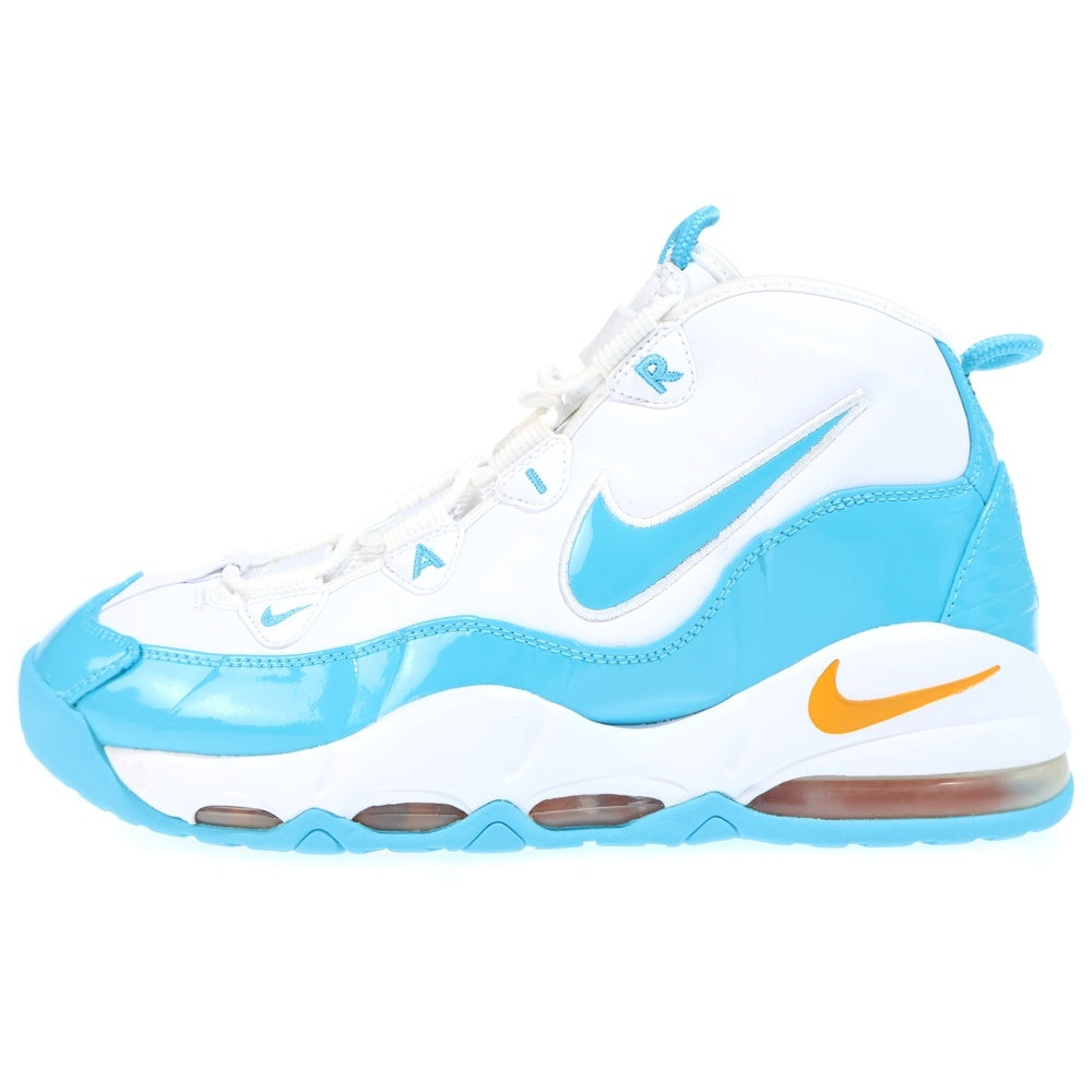 NIKE(ナイキ) AIR MORE UPTEMPO 95 エアモアアップテンポ95 ハイカットスニーカー ホワイト/ブルー US11/29cm CK0892-100