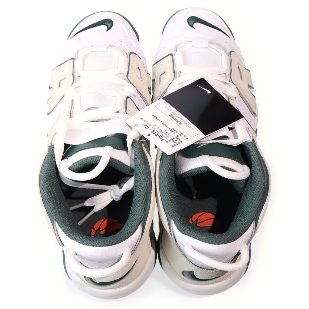 NIKE(ナイキ) AIR MORE UPTEMPO 96 VINTAGE GREEN エアモアアップテンポ96 ヴィンテージグリーン ハイカットスニーカー ホワイト US10.5/28.5cm FN6249-100