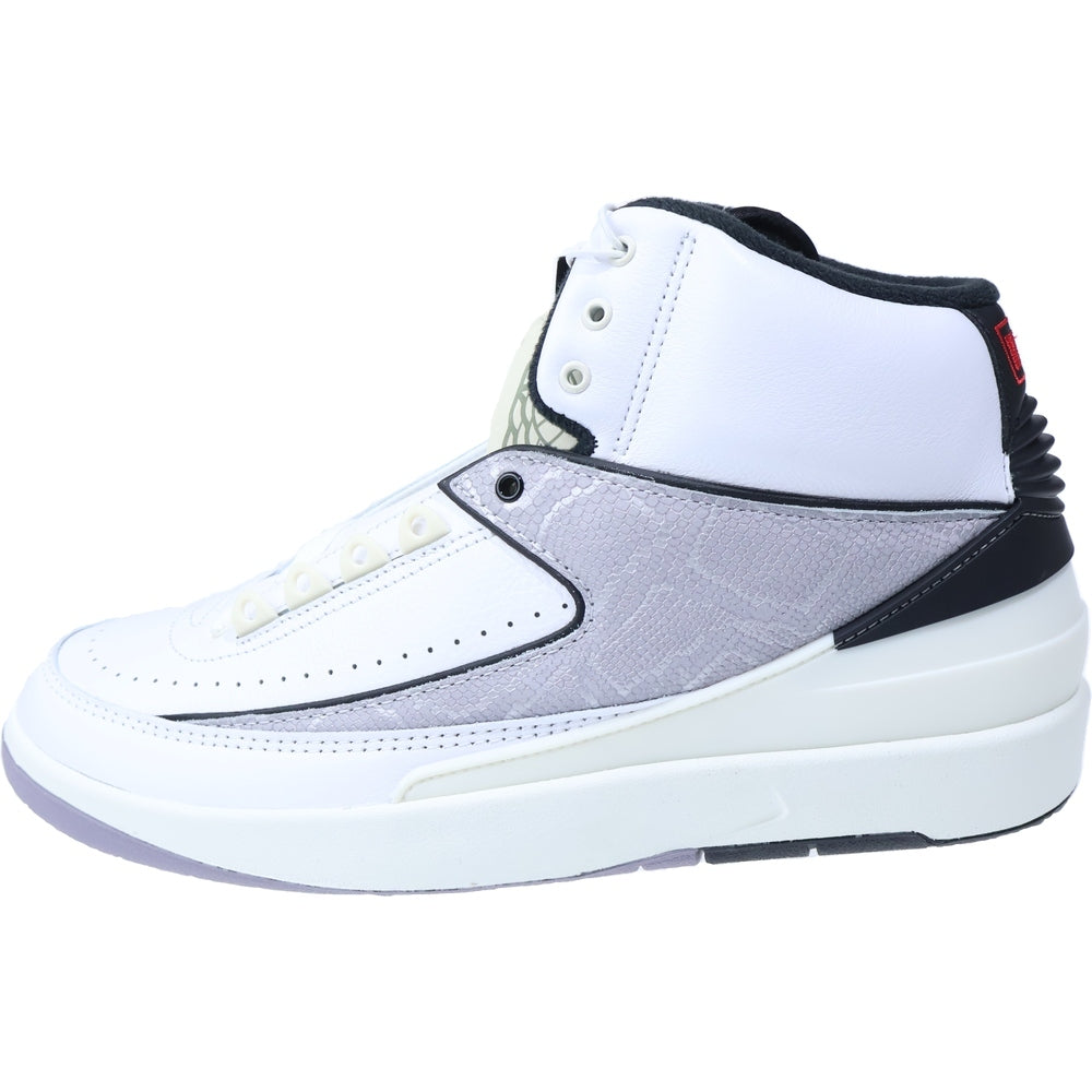 NIKE(ナイキ) AIR JORDAN 2 RETRO PYTHON エアジョーダン2 レトロ パイソン ハイカットスニーカー ホワイト US10.5/28.5cm DR8884-102