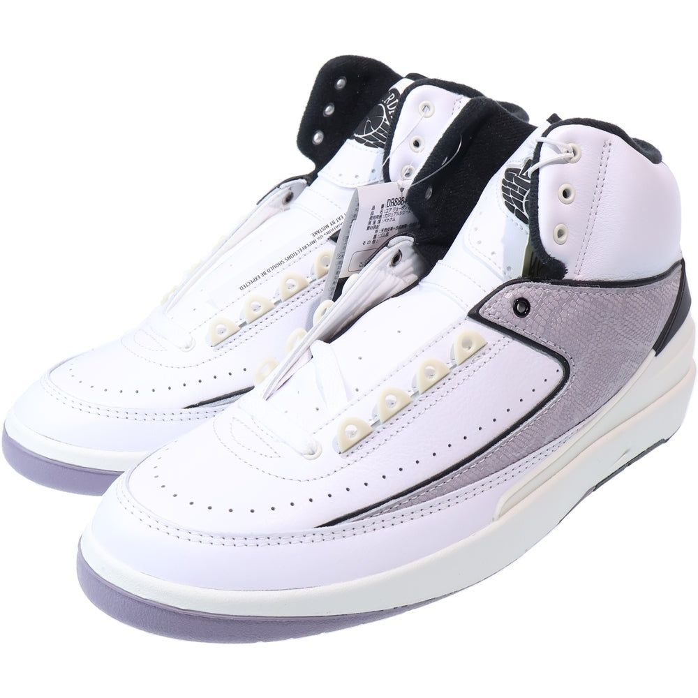 NIKE(ナイキ) AIR JORDAN 2 RETRO PYTHON エアジョーダン2 レトロ パイソン ハイカットスニーカー ホワイト US10.5/28.5cm DR8884-102