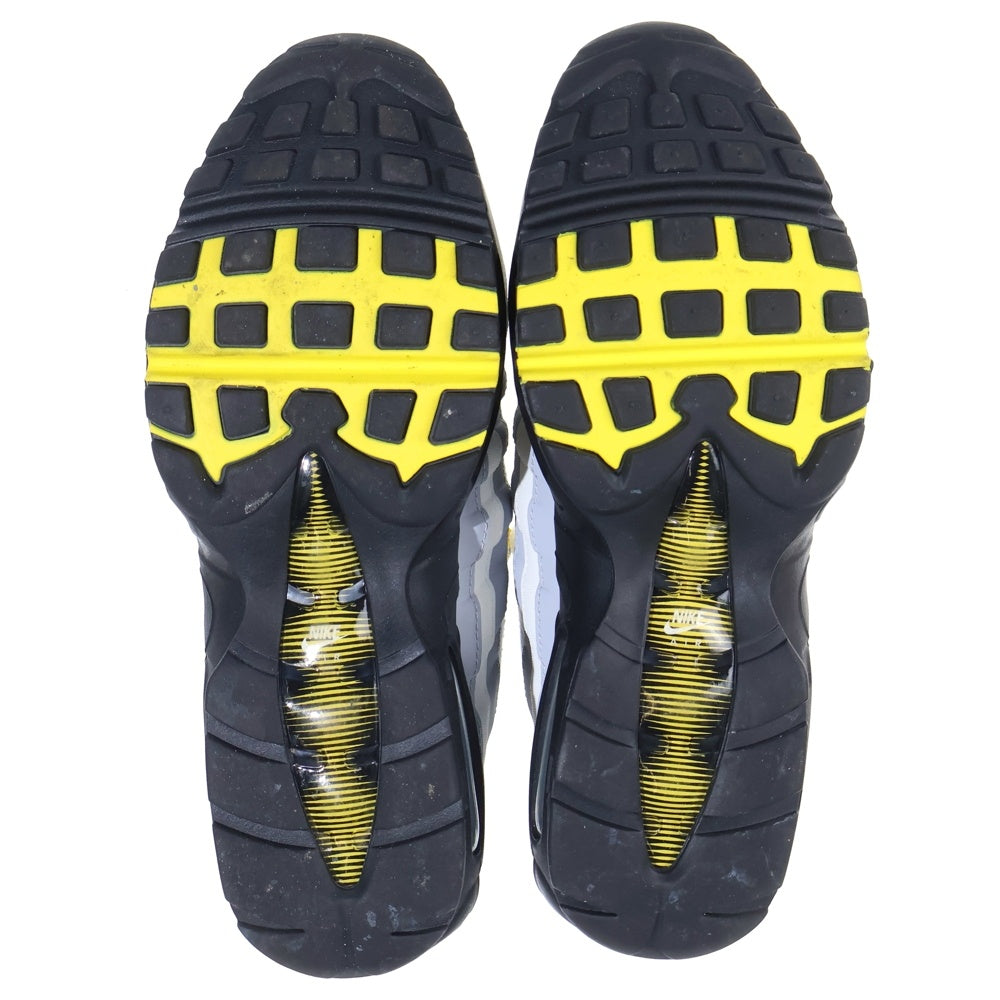 NIKE(ナイキ) AIR MAX 95 ESSENTIAL エアマックス95 エッセンシャル ローカットスニーカー ホワイト/イエロー US10/28cm DQ3982-100