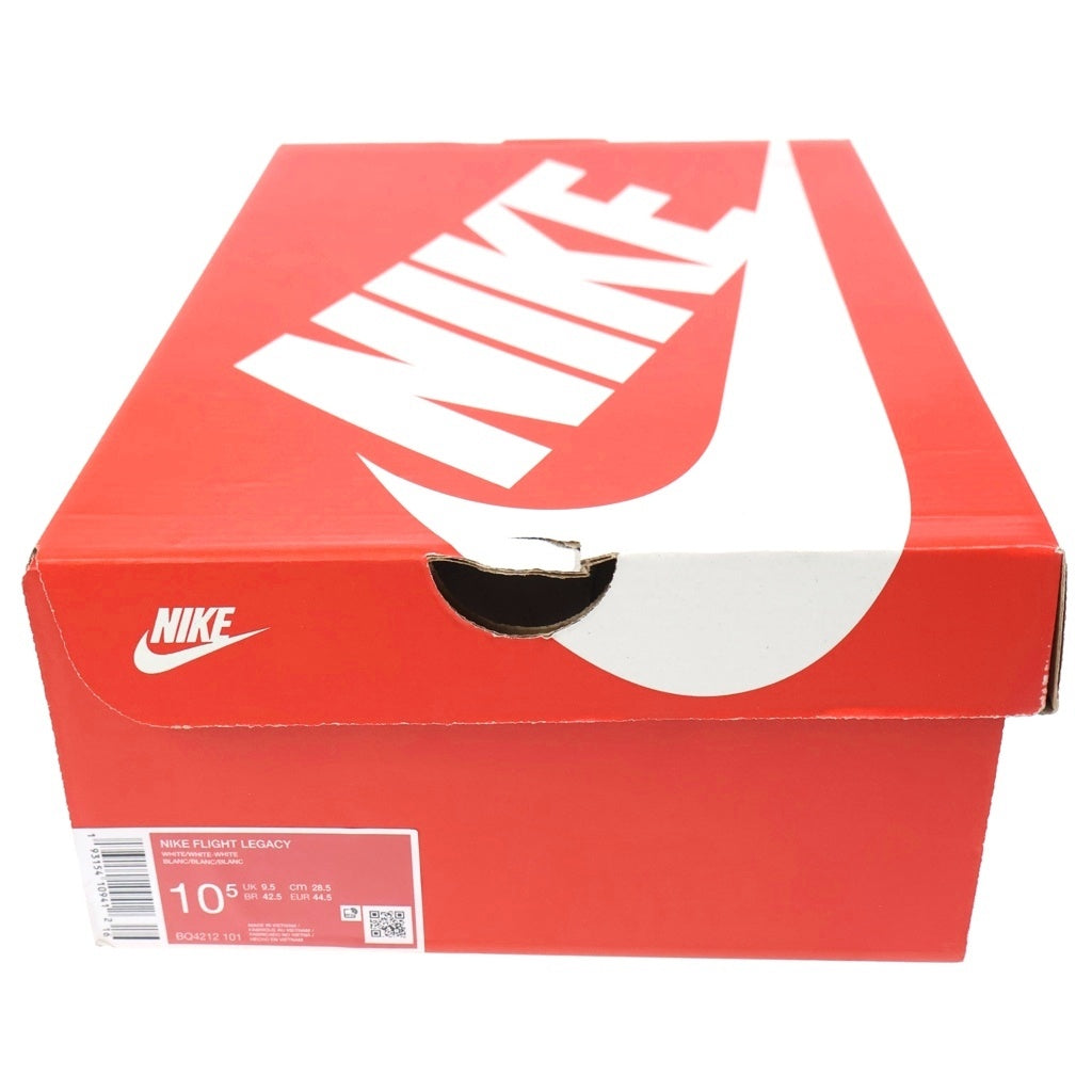 NIKE(ナイキ) FLIGHT LEGACY TRIPLE WHITE フライトレガシー トリプルホワイト ハイカットスニーカー 10.5/28.5cm BQ4212-101