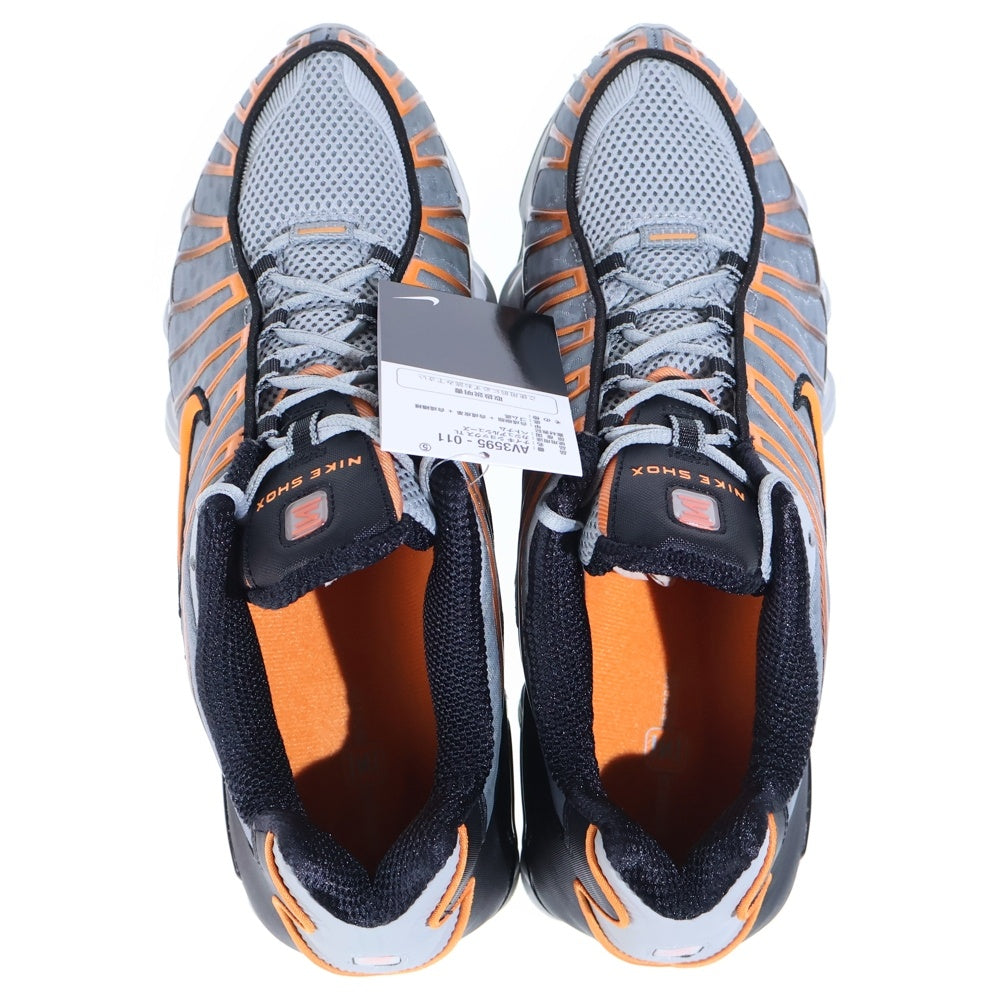 NIKE(ナイキ) SHOX TL BRIGHT MANDARIN ショックスTL ブライトマンダリン ローカットスニーカー グレー/オレンジ/ブラック US11/29cm AV3595-011