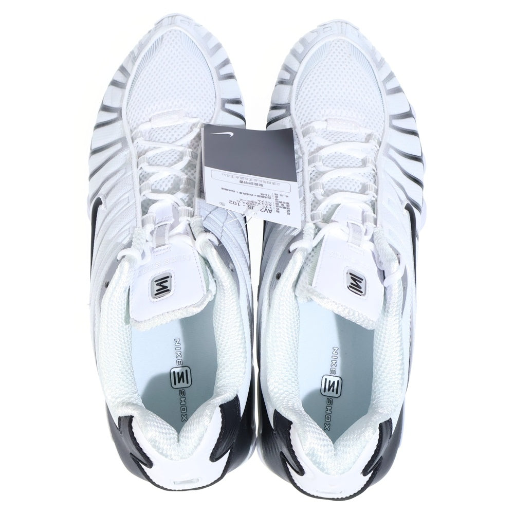 NIKE(ナイキ) SHOX TL ショックスTL ローカットスニーカー ホワイト/ブラック US11/29cm AV3595-102