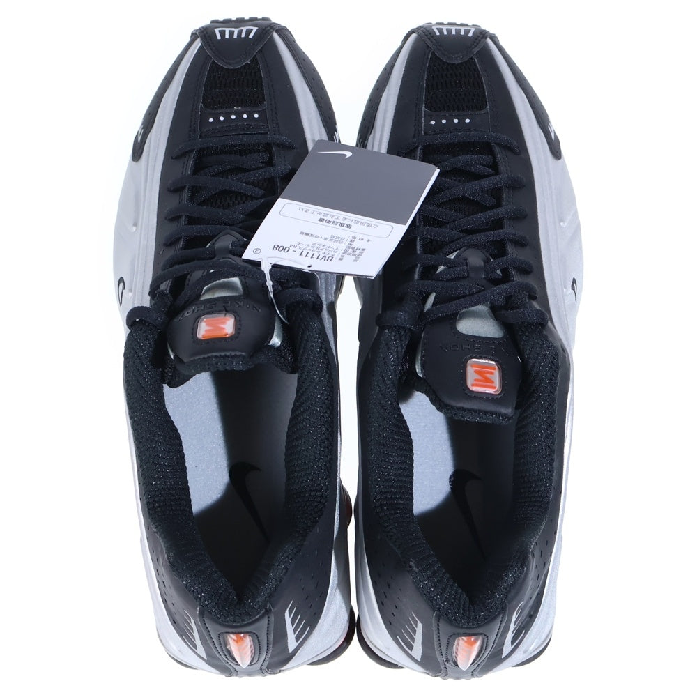 NIKE(ナイキ) SHOX R4 OG ショックスR4 ローカットスニーカー シルバー/ブラック US10.5/28.5cm BV1111-008